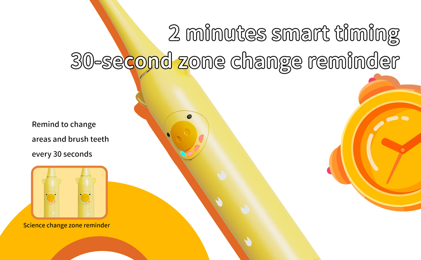 SmartSonic+ Kids Electric Toothbrush | T7B